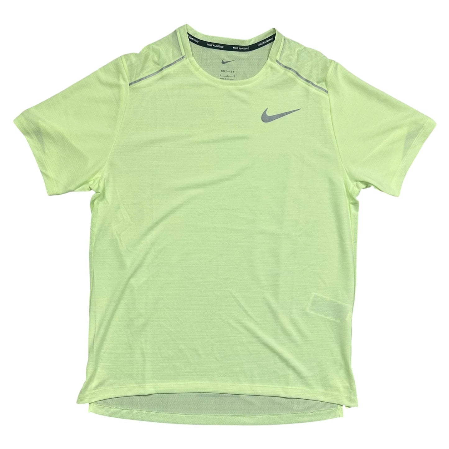 Nike Miler Short Sleeve Sleeve Volt T-shirt