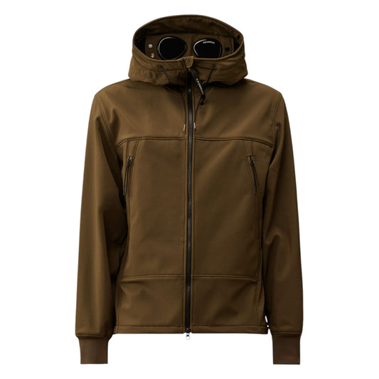 C.P. Company Ivy Green Goggle Softshell Jacket