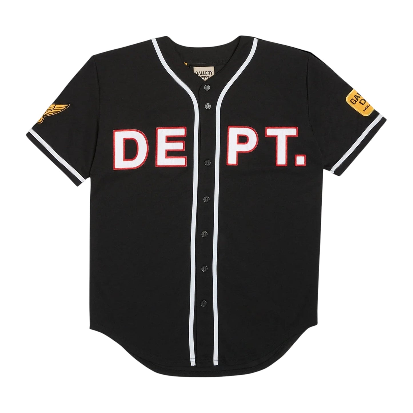 Gallery Dept Echo Park Baseball Jersey Black T-shirt