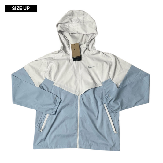 Nike Windbreaker Blue and White Jacket