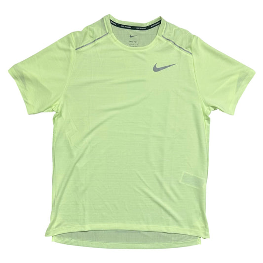 Nike Miler Short Sleeve Sleeve Volt T-shirt