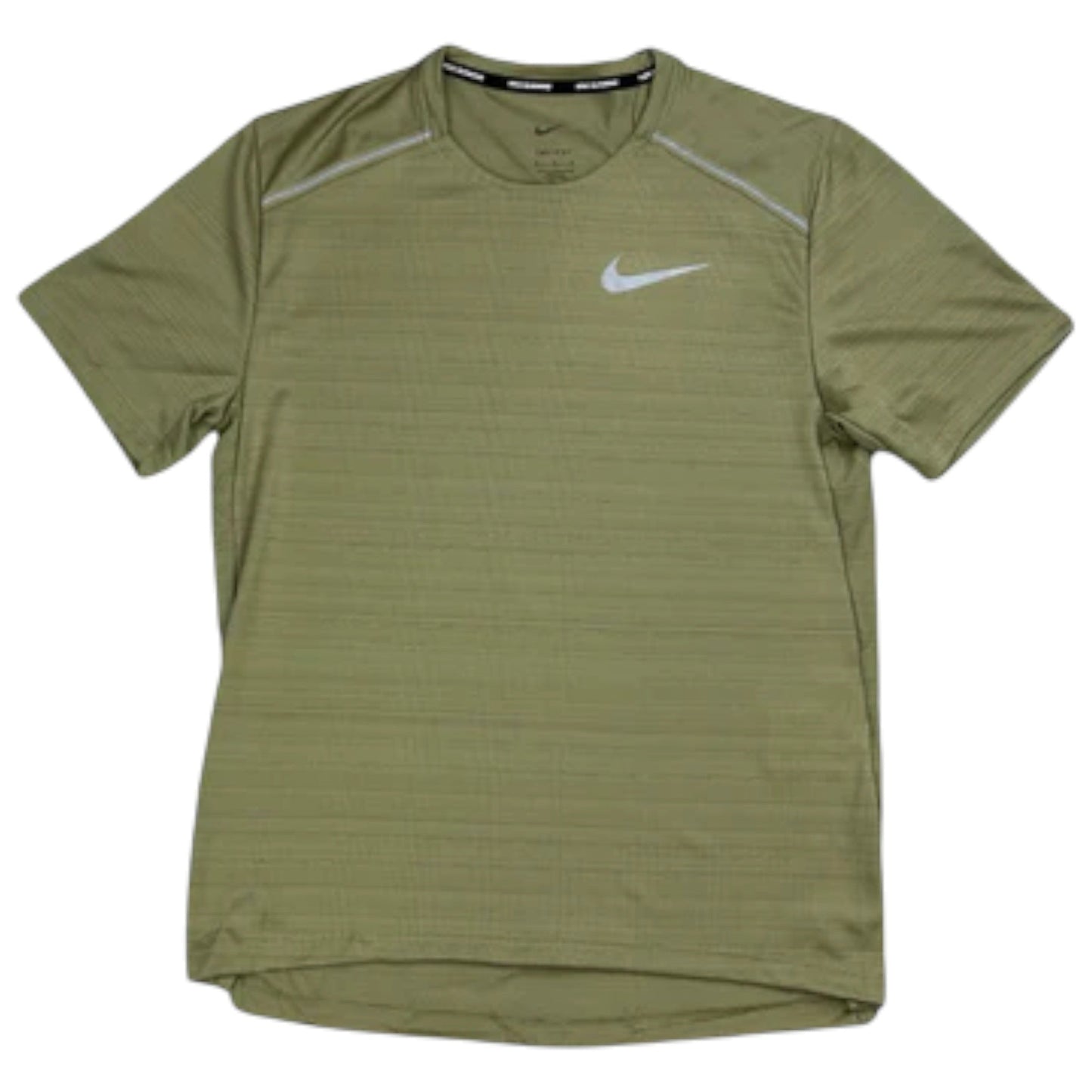 Nike Miler Short Sleeve Neutral Olive T-shirt