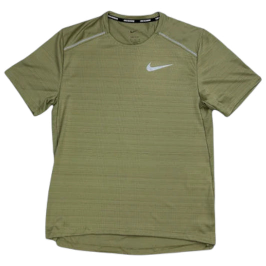 Nike Miler Short Sleeve Neutral Olive T-shirt