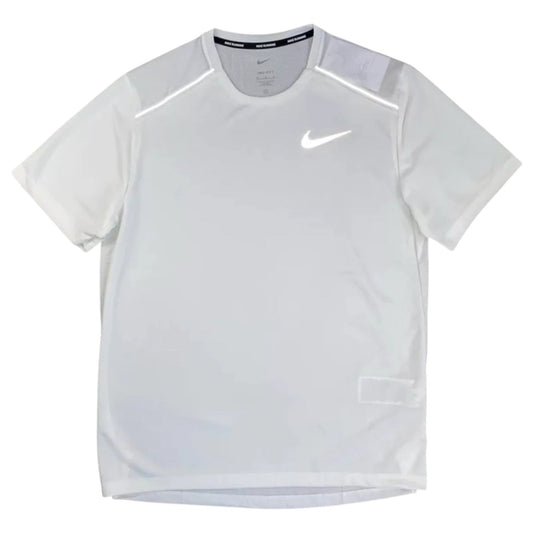 Nike Miler Short Sleeve White T-shirt
